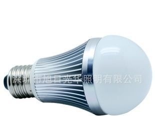 厂家直销LED大功率球泡灯 6X1W 可达600LM 晶元芯片 质保三年