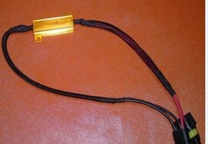 汽车灯电阻，50W10R铝壳电阻、模压电阻(图)