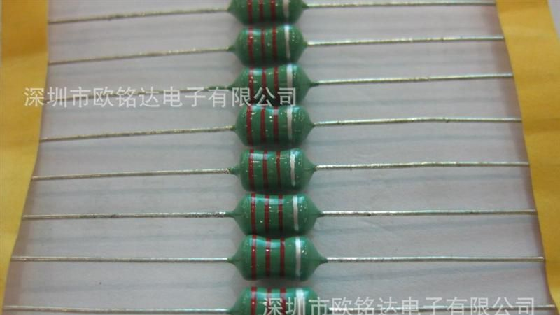 插件色环电感1W  2.2MH(3.7mm*7.5mm)