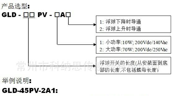 超小型PP塑料浮球开关/液位开关/水位开关25mm-GLD-25PV