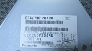 松下黄金电容法拉电容EECEN0F204RK