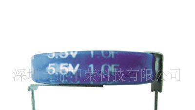 5.5V1.0F-H  卧式    超级法拉电容器