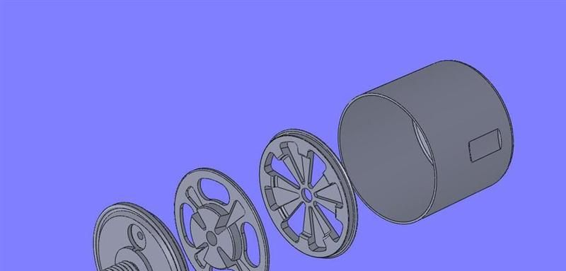 超级电容器外壳R01-650F冷挤压铝壳