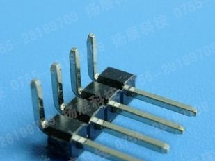 排针2.54单排弯针