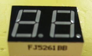 0.56两位静态7段LED数码管显示屏