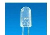 F5圆头无边生产厂家/LED5MM圆头白发红光灯/高品质红灯二极管