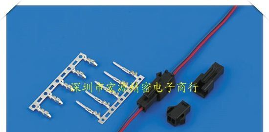 SM2.5mm连接器，接插件，针座，胶壳，端子2-12P