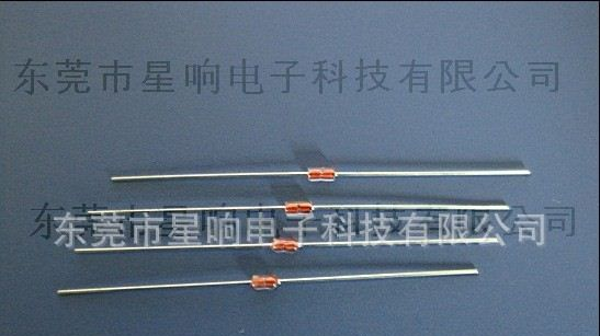 供应 温度25度时 阻值10K 小黑头NTC热敏电阻/适用锂电池保护板上