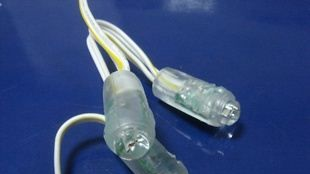 超高亮外露字白色防水LED发光字灯珠   打孔字灯珠 9mm发光字灯