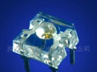 厂家直销3mm食人鱼白发翠绿光LED