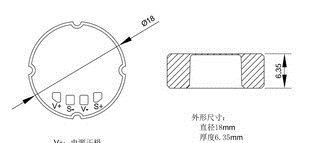 PPS-002-01/2bar陶瓷压力芯体/陶瓷压力传感器