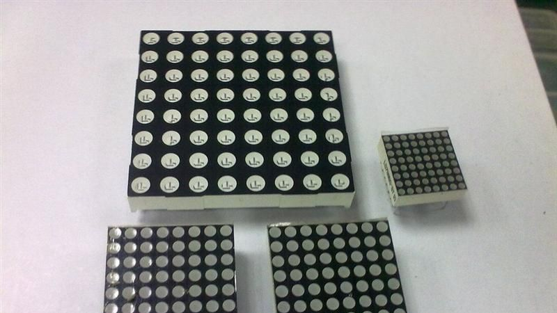 LED1588双色翠绿红色点阵