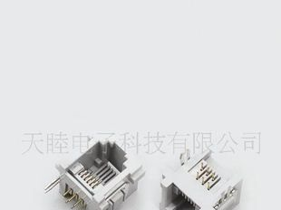 供应电话/网络插座，RJ12/6P6C(图)