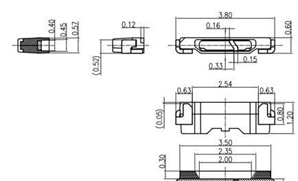 长期供应三星超高亮020LED 2000-3000MCD 侧光白灯二极管