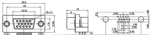 供应DB头DR公座VGA连接器