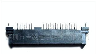 SATA连接器7+15双排脚