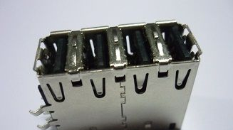 供应电脑usb接口  四层USB AF90度母座