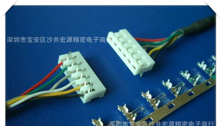 JC25 2.5mm连接器，接插件，针座，胶壳，端子2-15P