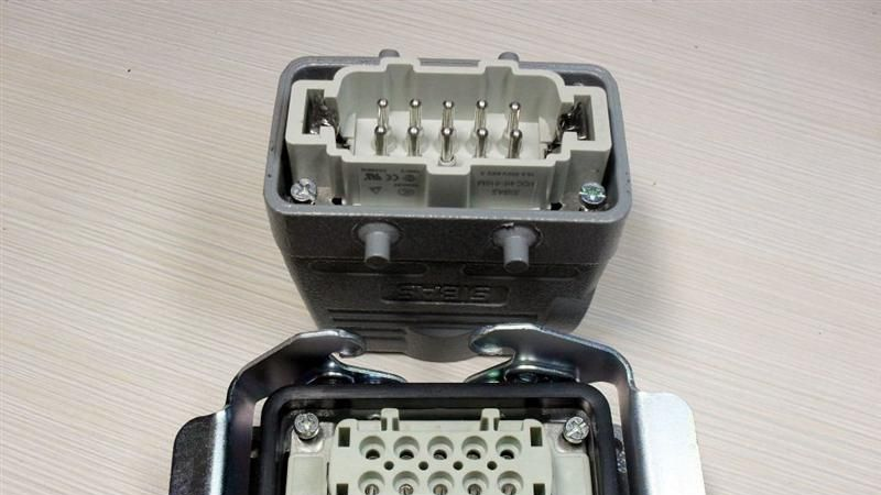 现货16A10芯西霸士SIBAS重载连接器HDC-HE-010M/F/H10B-AG/TS系列
