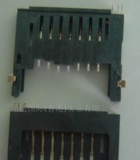 SD全塑内.外焊，简易型卡座，端子，连接器,插头座,TF适配器,卡套