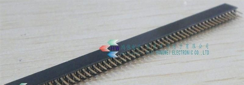 1.27 2×50PIN 双排母座
