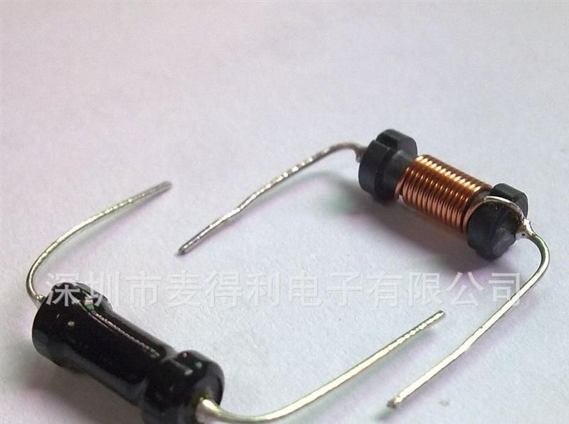 生产供应5*12-4UH铜脚卧式工字电感器制造商