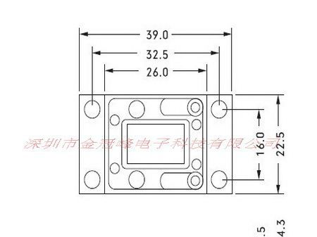 台湾晶元芯片 白光 50W led 集成光源 LED 50W 白光LED 5串10并
