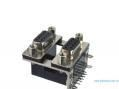 供应D-SUB9PIN90度弯脚连接器  dsub连接器 d-sub连接器 d-sub