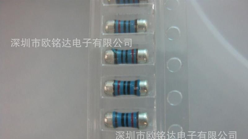 贴片色环电阻0207 1%  120R(2.1mm*5.7mm)