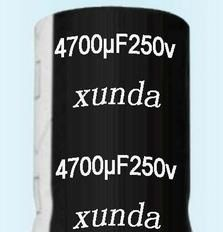 铝电解电容器牛角snapin自立型全新CD293H中压250VDC 4700MFD