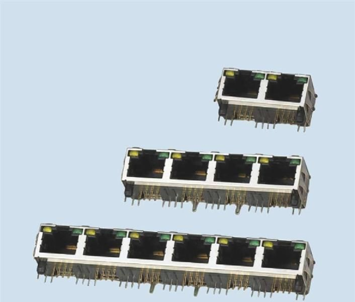 厂家直销  优质 rj11+rj45插座