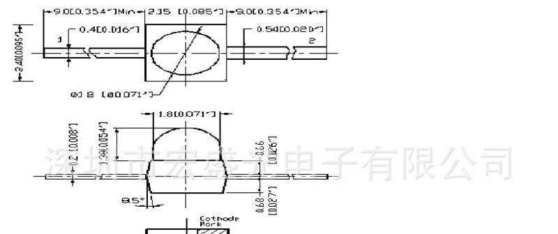LED SMD 发光二极管 小蝴蝶白色灯  贴片 LED SMD  宏齐