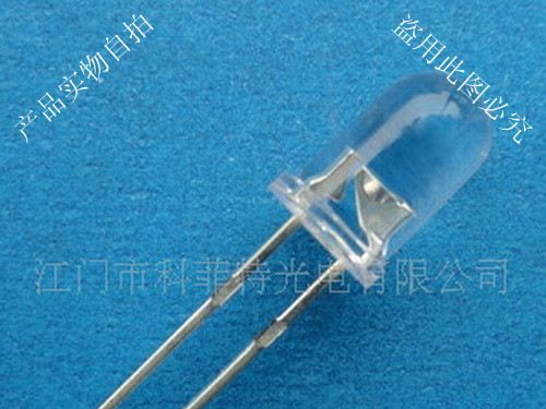 供应F5圆头白光LED发光二极管（圆头LED白光低价出售）