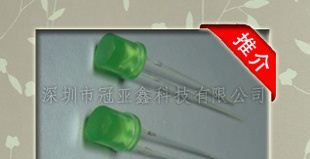 厂家供应平头系列LED发光二极管 φ5平头LED灯珠 φ5内凹LED灯珠