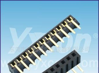 2.0mm排母 单排90度