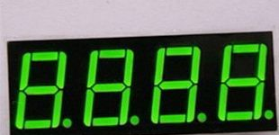 供应0.56英寸四位高亮绿光LED数码管