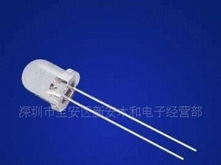 供应LED5mm短脚白发翠绿