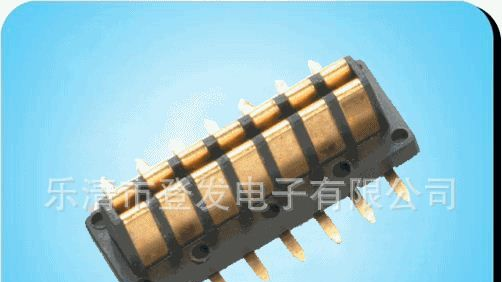 板对板连接器，汽车音响连接器，镀金插座，卧式带铁壳，14P公座