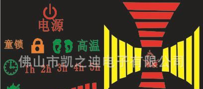 厂家直销LED数码屏,LED数码管.广泛用于热水器.电暖桌.采暖炉
