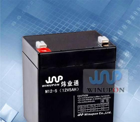 供应12V5.0AH铅酸蓄电池