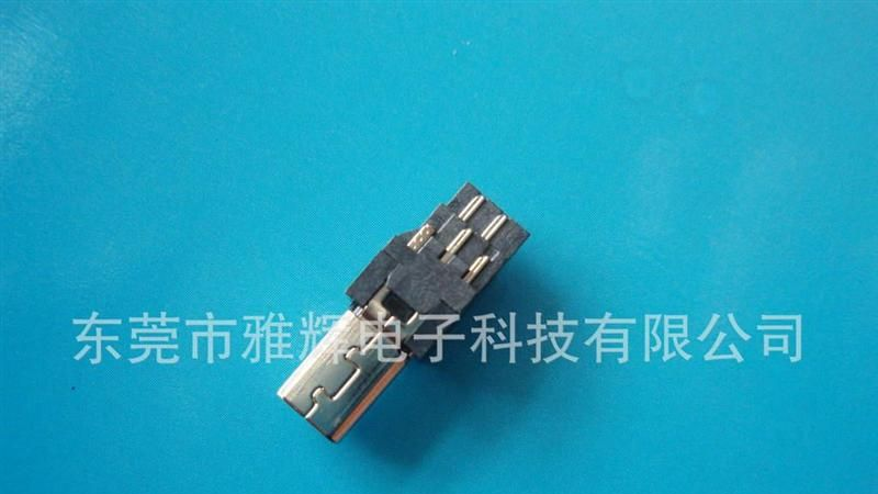 MINI  USB  8PIN公头连接器