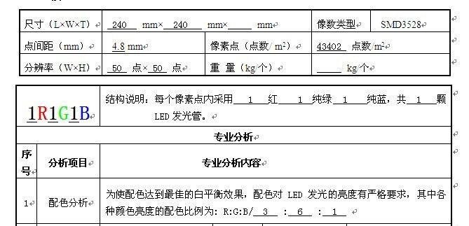 P4.8室内全彩led显示屏高清压铸铝箱