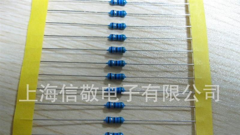 供应现货直插金属膜电阻1/4W 56R(全系列电阻）