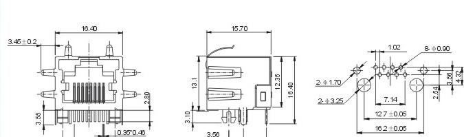 供应网络接口 RL45插口