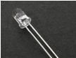 供应美甲机专用5mm直插式385nm UV LED(紫外LED)