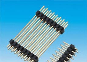 2.54mm排针 双排双塑180度