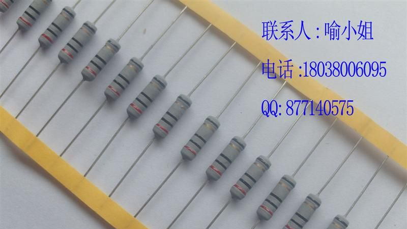 优质电阻厂家供应线绕保险电阻FKN1/2W5.1R，10R，22R，33R……熔断电阻
