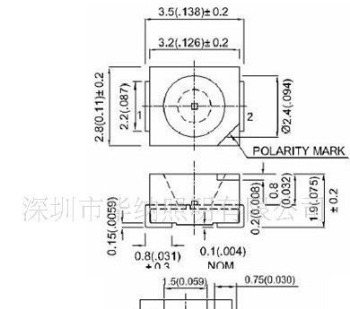 SMD贴片灯3528  红 黄 蓝 绿 白 全彩RGB
