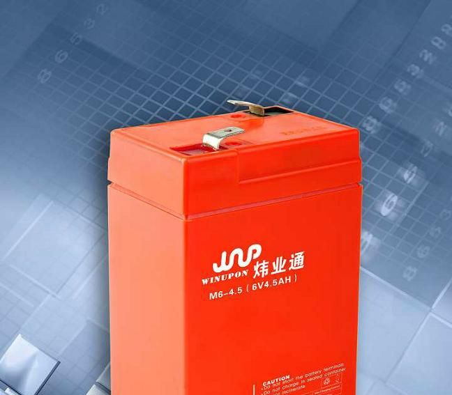 供应重庆6v4.5ah铅酸蓄电池