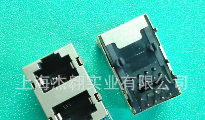 RJ11、RJ45  JACK，RJ45插座